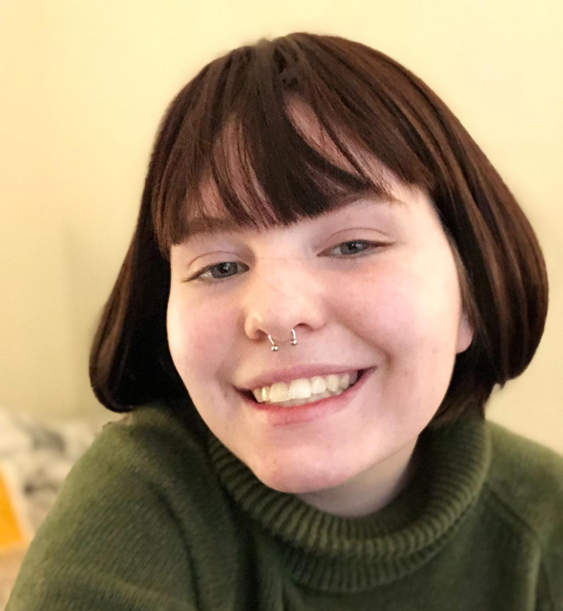 Parrucche Senza Cappuccio Umane Stile Bob Dritto Di Anna Wintour Con Frangetta 10 Pollici