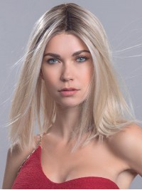 Parrucche Di Capelli Umani Veri Biondi Lisci