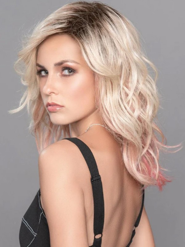 Parrucche Alla Moda Con Capelli Umani Al 100% In Pizzo Ombre