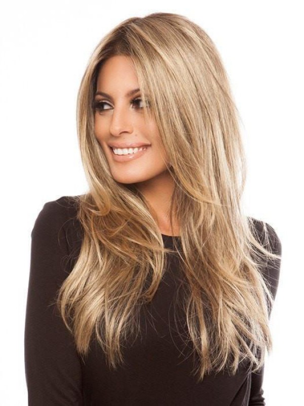 Parrucche Lunghe Dritte 360 In Pizzo Remy Per Capelli Umani 16 Pollici