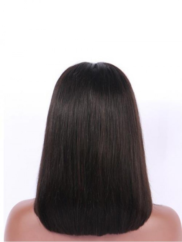 Parrucca Frontale In Pizzo Bob 360 Con Parte Centrale