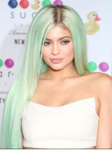 Parrucca In Pizzo A 360 Con Capelli Umani Ombre Ispirata A Kylie
