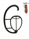 Supporto Portatile Per Parrucca Da Appendere In Plastica Per Cappelli Fai-Da-Te Appendiabiti Per Display Staccabile Supporto Per Asciugatrice Per Parrucche Lunghe E Corte