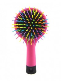Spazzola Arcobaleno Perm Wave Straight Pettine Di Bellezza Con Specchio