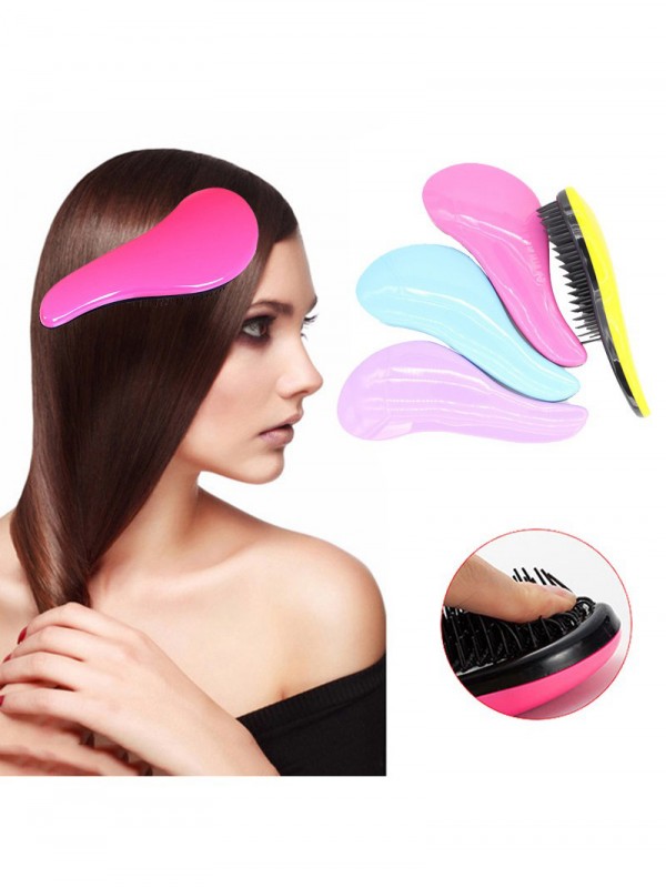 Spazzola Per Pettine Per Capelli Magica Spazzola Per Capelli Arcobaleno Strumento Per Parrucchiere Per Doccia