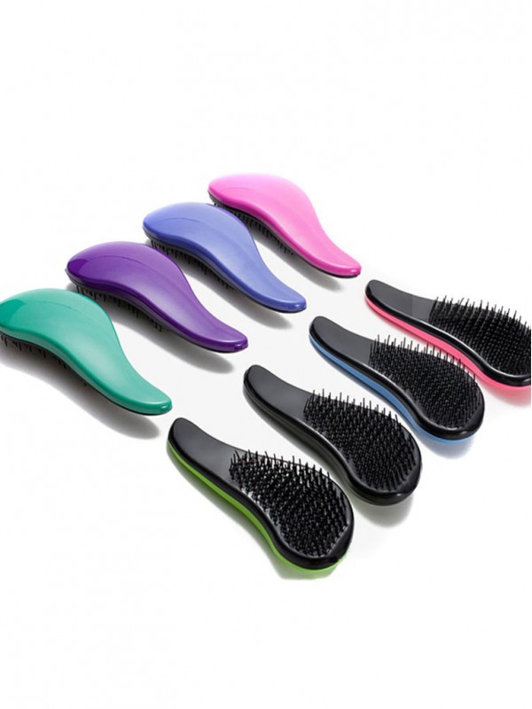 Spazzola Per Pettine Per Capelli Magica Spazzola Per Capelli Arcobaleno Strumento Per Parrucchiere Per Doccia