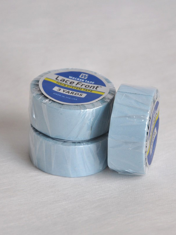 Nastro Adesivo Biadesivo Con Supporto Frontale In Pizzo Blu Resistente Da 1,9 Cm * 3 Yard