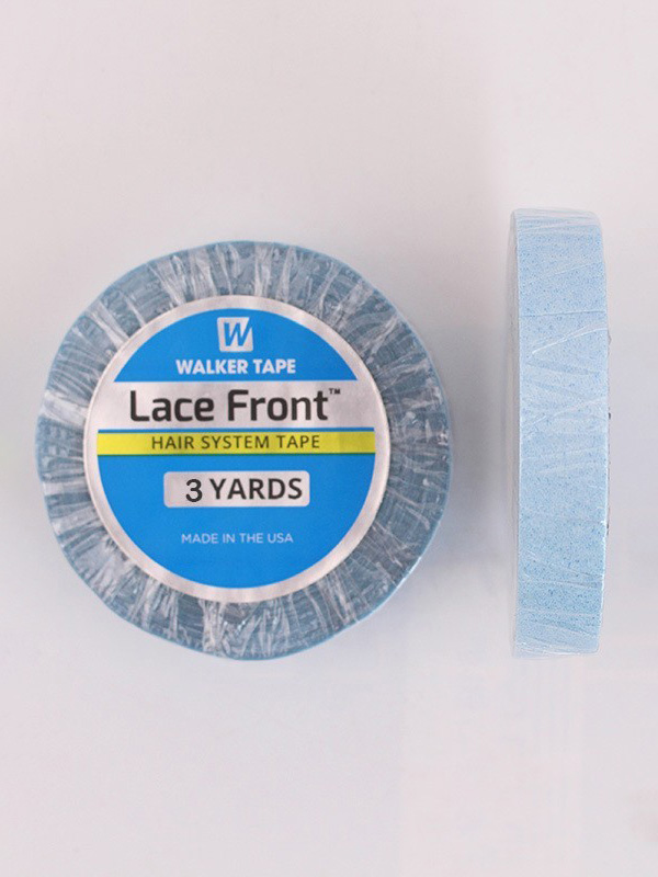 Rotolo Di Fodera Blu Del Nastro Di Supporto Della Parte Anteriore Del Pizzo Di 1,27 Cm * 3 Yard Per La Parrucca Del Pizzo