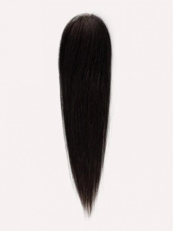 3 "* 3" I Capelli Umani A Base Di Pelle Completa Coprono Le Toppe Per Capelli Nessuna Soluzione Chirurgica Per L'Alopecia Areata