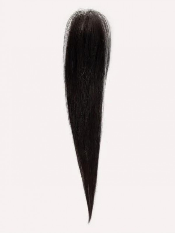 2 "* 2" Capelli Umani A Base Di Pelle Completa Coprono Le Toppe Dei Capelli Nessuna Soluzione Chirurgica Per L'Alopecia Areata
