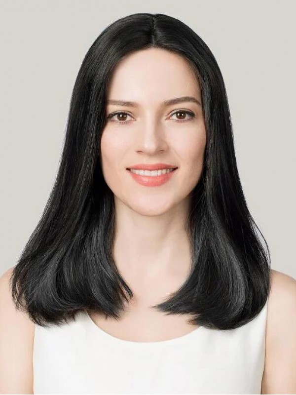 5,5 "* 5,5" Mono Top Remy Capelli Umani Topper Senza Frangia Frontale In Pizzo