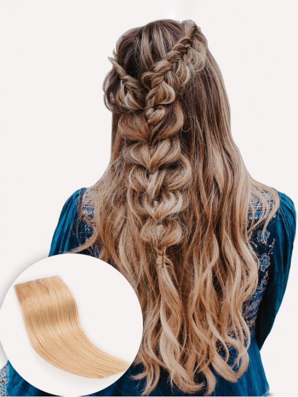20 "160G 7 Pezzi Clip Invisibile Nell'Estensione Dei Capelli Umani