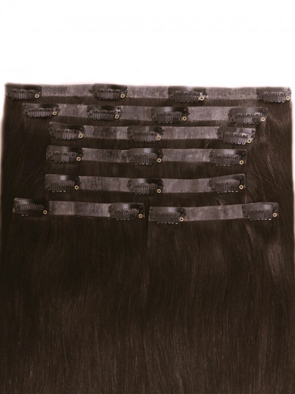 20 "160G 7 Pezzi Clip Invisibile Nell'Estensione Dei Capelli Umani