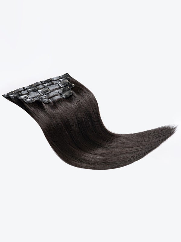 16 "120G 7 Pezzi Clip Invisibile Nelle Estensioni Dei Capelli Umani Di Remy