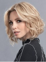 Eleganti Parrucche Di Capelli Umani Biondi Lunghi Fino Al Mento In Monofilamento