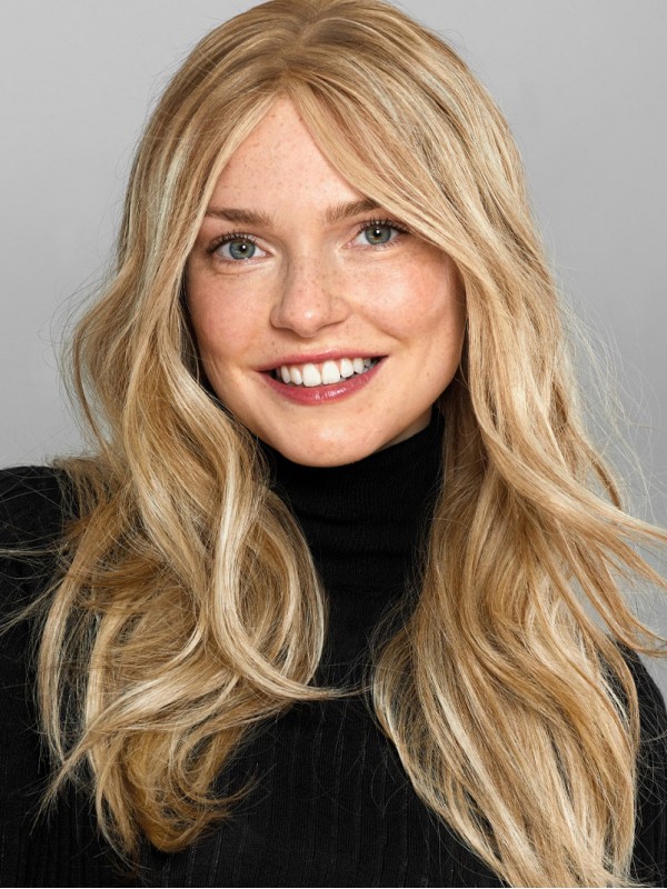 Parrucche Da Donna Ombre Parrucche Bionde Per Capelli Umani Lunghi Remy