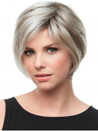 Parrucche Per Capelli Umani Remy Senza Cappuccio Ombre Pixie Da 8 Pollici