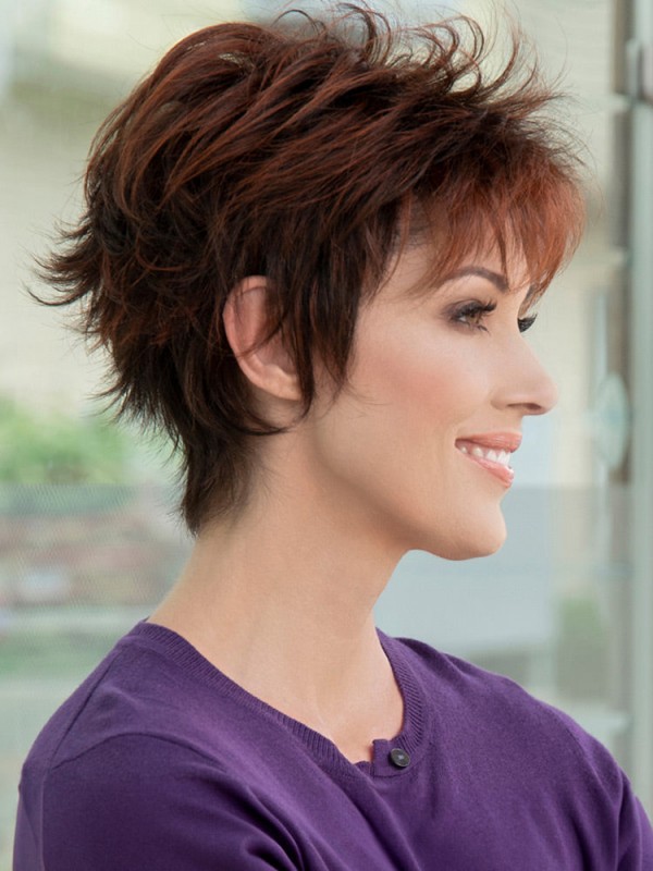 Parrucche Senza Cappuccio Per Capelli Umani Corti E Naturali