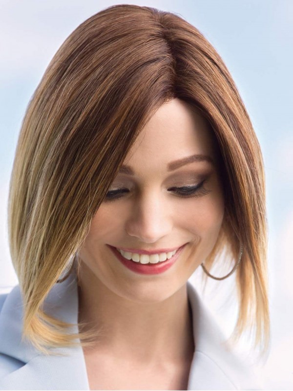 Parrucche Bob Di Capelli Umani Remy Alla Moda Da 10" Dritte Al 100% Legate A Mano