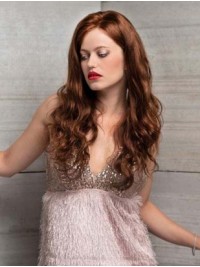 Eleganti Capelli Umani Ondulati Da 18" Senza Cappuccio Senza Frangia