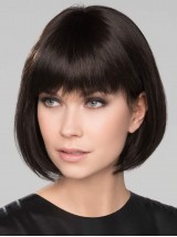 Parrucche Di Capelli Umani Senza Cappuccio Da 10" Di Charming Bob