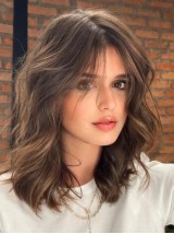 Parrucche Sciolte E Ondulate Di Capelli Umani Glamour Da 16"