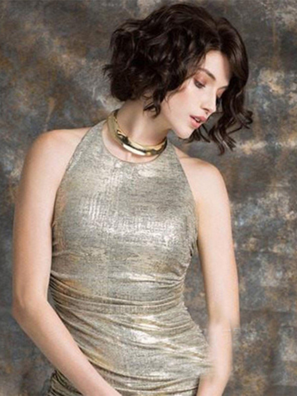 Classico 10" Bob Riccio Senza Cappuccio Remy Human Hair