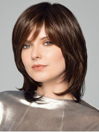 Parrucche Di Capelli Umani Remy Al 100% Annodate A Mano Lunghezza Del Mento 12"