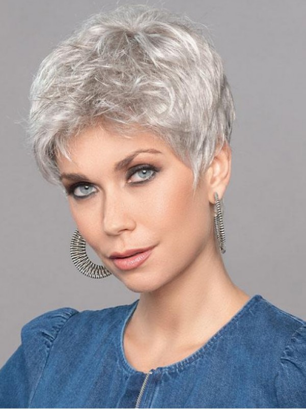 Parrucche Da Donna Frontali In Pizzo Parrucca Dritta Boycuts Da 4 "