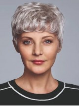 Parrucche Sintetiche Ondulate Corte Da Donna Da 6 Pollici
