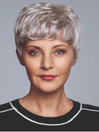Parrucche Sintetiche Ondulate Corte Da Donna Da 6 Pollici