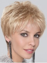 Parrucche Sintetiche Monofilamento Corte Pixie Cut