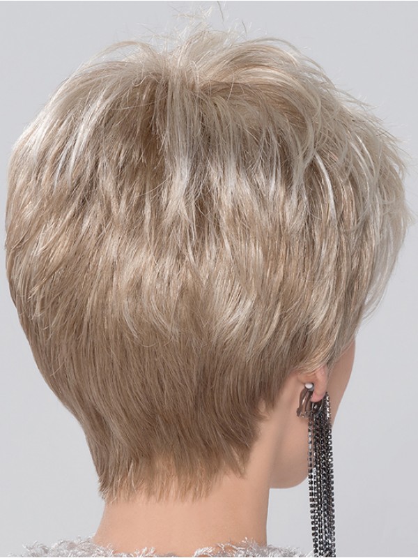 Parrucche Sintetiche Monofilamento Corte Pixie Cut