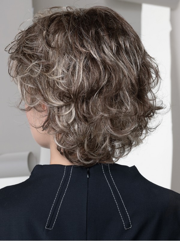 Parrucche Da Donna Corte Ondulate 8" Parrucca Sintetica Senza Cappuccio