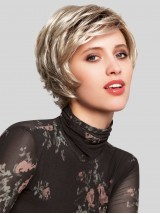 Parrucche Sintetiche Corte Ed Eleganti Da 8" Senza Cappuccio