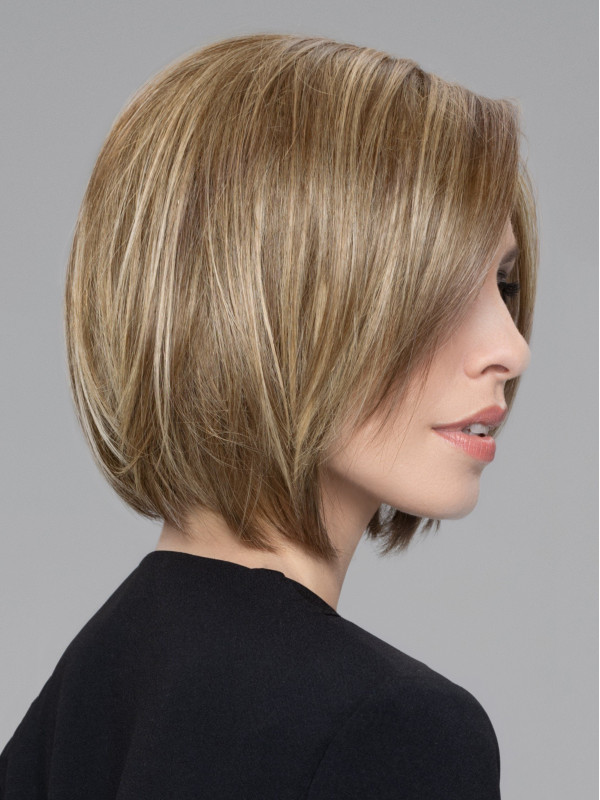 Parrucche Sintetiche Lisce Alla Moda Bionde Da 10" Con Lunghezza Al Mento