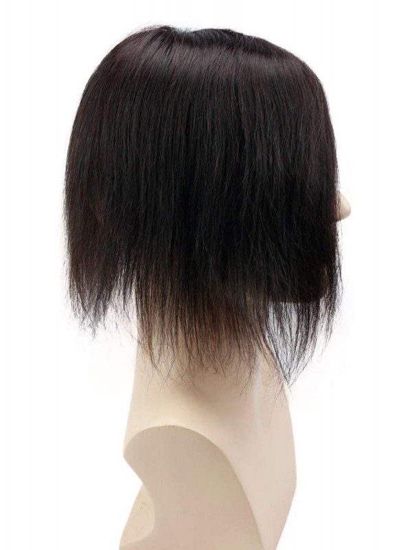 8"x10" Toupee Mtoup201110 Degli Uomini Dei Capelli Umani Lunghi Dritti