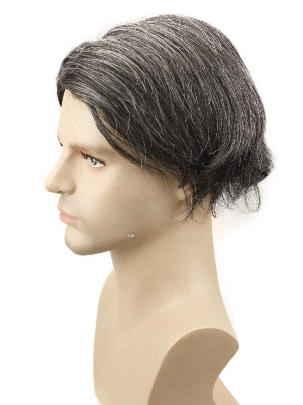 8"x10" Toupee Per Uomo Corto E Dritto Per Capelli Mtoup201120