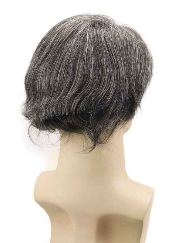 8"x10" Toupee Per Uomo Corto E Dritto Per Capelli Mtoup201120