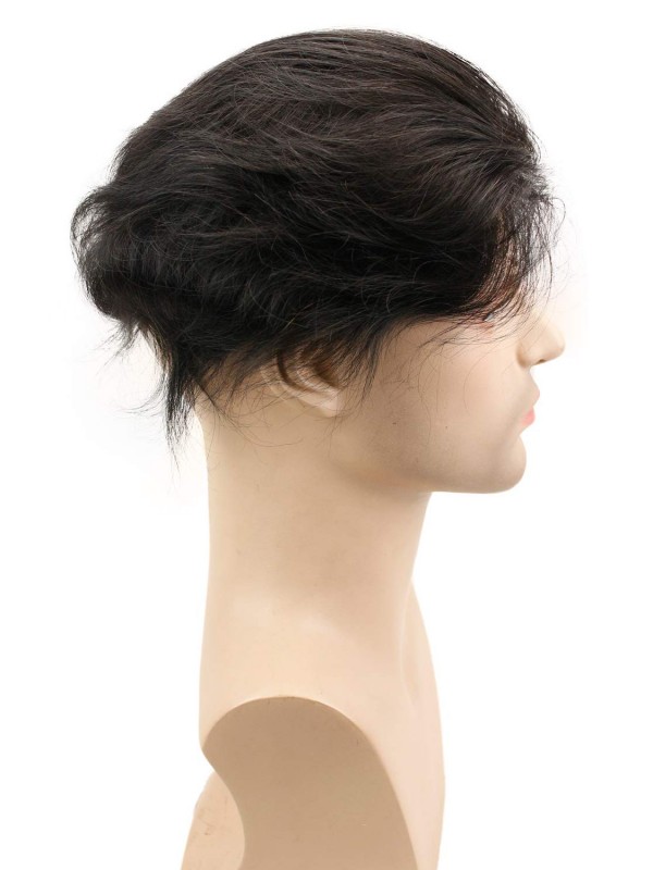 8"x10" Toupee Per Uomo Corto E Dritto Per Capelli Mtoup201122