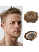 8"x10" Toupee Per Uomo Corto E Dritto Per Capelli Mtoup201127