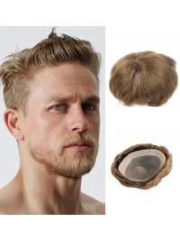 8"x10" Toupee Per Uomo Corto E Dritto Per Capelli Mtoup201127