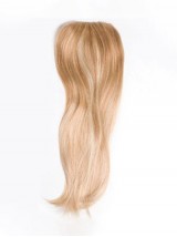 5"x2.75" 20"Capelli Umani Remy Biondi Lisci Mono Per Capelli