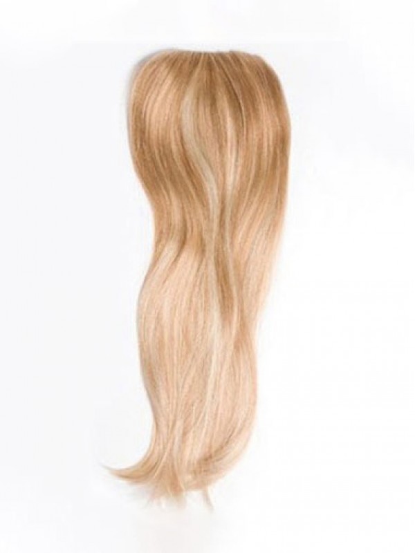 5"x2.75" 20"Capelli Umani Remy Biondi Lisci Mono Per Capelli