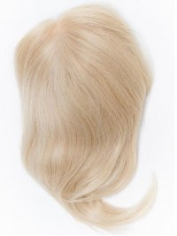 6.5"x6.5" Capelli Lisci Biondi Di Remy Capelli Umani Mono