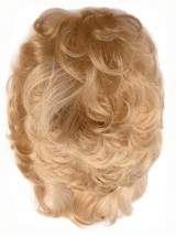 6.5"x9" Parrucchino Aggiuntivo Per Capelli Ricci Umani Di Remy