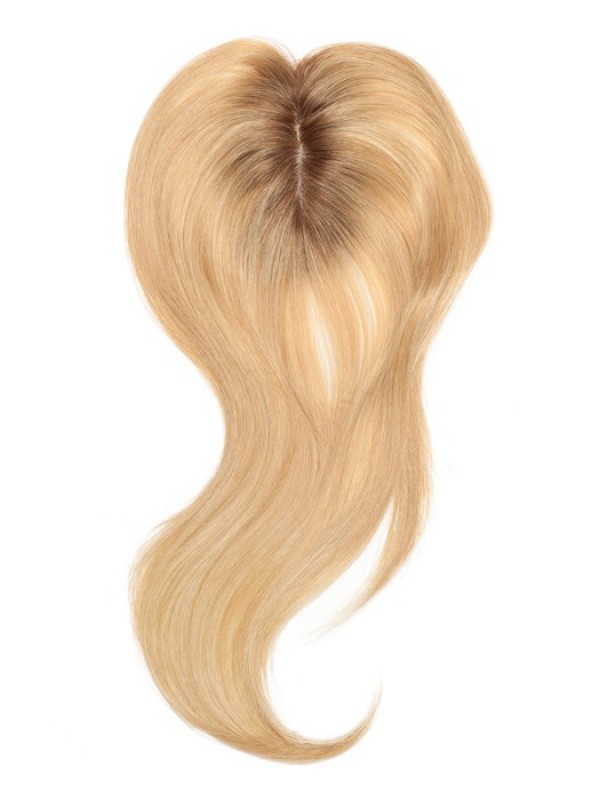 5"x2.75" Capelli Lisci Biondi Di Remy Capelli Umani Mono