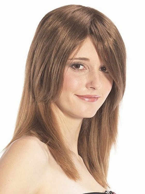 3.5"x5.5" Pezzi Di Capelli Mono Per Capelli Umani Medio Ramati Ramati