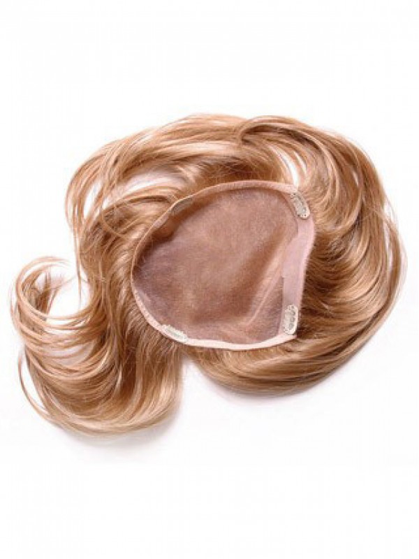 5"x5" Ricci Auburn 100% Capelli Umani Pezzi Di Capelli Mono