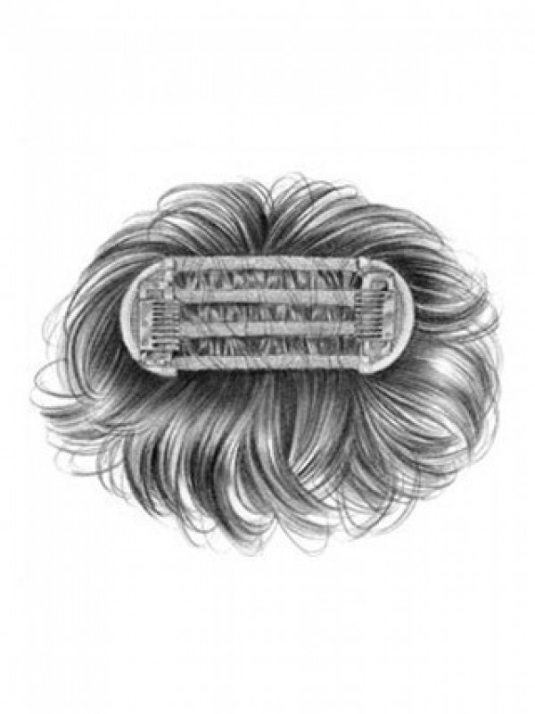 2"x4.5" Pezzi Di Capelli Corti Senza Cappuccio Per Capelli Umani Biondi Corti